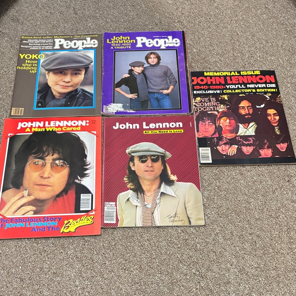 John Lennon Magazine Collection